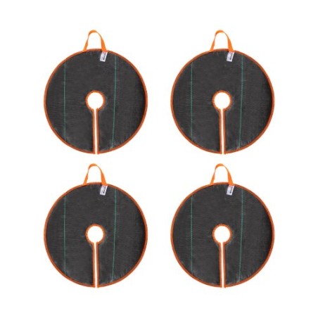 Tree Watering Ring 4 Packs 10 Gallons Self-Watering Tree Bag Durable