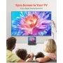 Portable DVD Player, 10.1 inch HD Swivel Display Screen, 4 Hours Built-in Rechargeable Battery, Dual Speakers, Support Sync TV/U