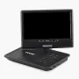 Portable DVD Player, 9 inch HD Swivel Display Screen, 4 Hours Built-in Rechargeable Battery, Dual Speakers, Support Sync TV/USB/
