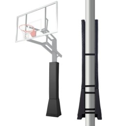 163 cm Basketball Pole Pad All-Weather Holdbar polstring 18x18 i firkantet stang