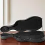 VEVOR 4/4 cello-etui i fuld størrelse, sammensat kulfiber, letvægts bærbar rejsetaske, med plysforing, dobbelt bør