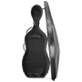 4/4 Full Size Cello Case, Composite Carbon Fiber, Lightweight Portable Travel Carrying Bag, with Plush Lining, Dual Shoulder Str