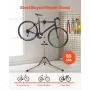 Bike Repair Stand, 88 lb Heavy-duty Bicycle Work Stand with 41.3-59.8 in Adjustable Height & Magnetic Tool Tray, Foldable Bicycl