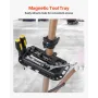 Bike Repair Stand, 88 lb Heavy-duty Bicycle Work Stand with 41.3-59.8 in Adjustable Height & Magnetic Tool Tray, Foldable Bicycl