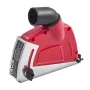 Cutting Dust Shroud for Angle Grinders, Universal 4-5 in Angle Grinder Dust Shroud with 6 Clamping Washers, Adjustable Cutting D