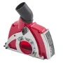Cutting Dust Shroud for Angle Grinders, Universal 4-5 in Angle Grinder Dust Shroud with 6 Clamping Washers, Adjustable Cutting D