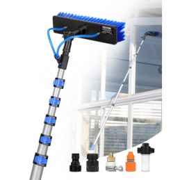 Water Fed Pole Kit 11m Solar Panel Cleaning Pole with Extendable Handle