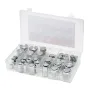 72 PCS ORFS Hydraulic Fittings, O Ring Face Seal Fitting Kit, Hydraulic Hose Tube and Pipe Fittings, Cap and Plug Set for Hydrau