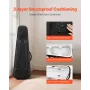 4/4 Full Size Violin Case, Nylon Waterproof, Lightweight Portable Travel Carrying Bag, with Plush Lining, Dual Shoulder Straps, 
