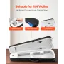 VEVOR 4/4 Full Size Violin Case, Nylon Waterproof, Lightweight Portable Travel Carrying Bag, with Plush Lining, Dual Shoulder St