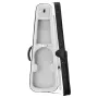 4/4 Full Size Violin Case, Nylon Waterproof, Lightweight Portable Travel Carrying Bag, with Plush Lining, Dual Shoulder Straps, 