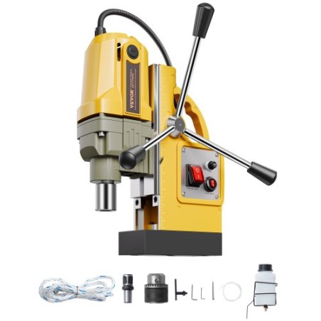 ic Drill 1400W 2810 lbf Mag Drill Press 1.6 in Boring Diameter 800 RPM