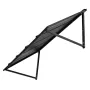Fixed Metal Awning 56 x 24 in, Window Awning Door Canopy, Stable Triangle Steel Frame Awnings for Doors Exterior Rain, and Snow 