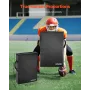 VEVOR Football Blocking Dummy, 24x16 i blokeringspuder, Kick Shield Pad med håndtag, High-Density Sponge Tackle Dummies, Heavy D
