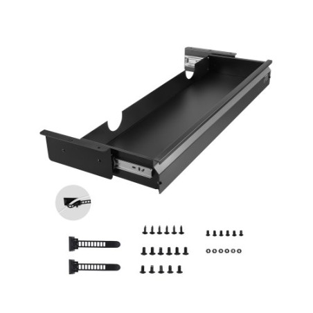 33 "Under desk skuffer Arrangør Slide-Out skuffe Rumsparer Hjemmekontor
