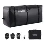 VEVOR Hitch Cargo Carrier Bag, Waterproof 840D PVC, 60.24 x 24.02 x 35.94 in (30 Cubic Feet), Heavy Duty Cargo Bag for Truck Bed