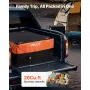 Truck Bed Cargo Bag, Waterproof 840D PVC, 51.18 x 40.16 x 21.85 in (26 Cu. ft), Heavy Duty Cargo Bag for Truck Bed with Bungee C