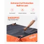 Truck Bed Cargo Bag, Waterproof 840D PVC, 51.18 x 40.16 x 21.85 in (26 Cu. ft), Heavy Duty Cargo Bag for Truck Bed with Bungee C
