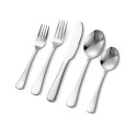 30-Piece Silverware Set Stainless Steel Cutlery Flatware Utensils for 6