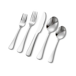 30-Piece Silverware Set Stainless Steel Cutlery Flatware Utensils for 6