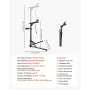 Bike Repair Stand, 85 lb Heavy-duty Bicycle Work Stand with 40.7-64.1 in Adjustable Height & Magnetic Tool Tray, Foldable Bicycl
