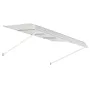 aluminiumsmarkise 60 x 42 tommer, slidstærkt