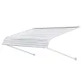 aluminiumsmarkise 60 x 42 tommer, slidstærkt