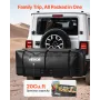 VEVOR Hitch Cargo Carrier Bag, Vandtæt 840D PVC, 59,84 x 23,9 x 24,02 in (20 Kubikfod), Heavy Duty Cargo Bag til lastbil lad