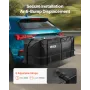 VEVOR Hitch Cargo Carrier Bag, Waterproof 840D PVC, 59.84 x 23.9 x 24.02 in (20 Cubic Feet), Heavy Duty Cargo Bag for Truck Bed 