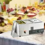 Kommerciel elektrisk mad varmere bordplade buffet 3*8 qt pan
