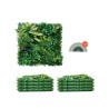 Artificial Grass Wall Panels 8 PCS 20 x 20 inch 3D Greenery for Decor