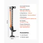 Farm Jack, 107,5 cm Utility High Lift Farm Jack, 3,18 tons