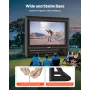 18 ft Inflatable Movie Screen, 600D Washable Inflatable Projector Screen with Portable Storage Bag, 16:9 Easy Set Up Movie Proje