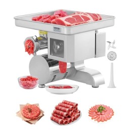 Commercial Electric Meat Grinder Slicer 11 lbs/min pølse stuffer maker