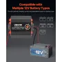 VEVOR 12V 20A DC til DC batterioplader, 250W, indbygget batterioplader til bly-syre, lithium, AGM, GEL og oversvømmede