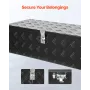 Heavy Duty Aluminum Truck Bed Værktøjskasse, Stripes Plated