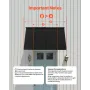 Fixed Metal Awning 44 x 24 in, Window Awning Door Canopy, Stable Triangle Steel Frame Awnings for Doors Exterior Rain, and Snow 