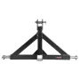 VEVOR 3 Point Hitch Receiver with 2 in Receiver, 3pt Quick Hitch Attachment, 3,000 lbs Capacity, Heavy Duty Tractor Tow Drawbar 