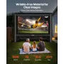 20 ft Inflatable Movie Screen, 600D Washable Inflatable Projector Screen with Portable Storage Bag, 16:9 Easy Set Up Movie Proje