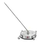15" Pressure Washer Surface Cleaner, Stainless Steel Pressure Washer Attachments with 4 Wheels, 4000 Max PSI, 1/4 Quick Connecto