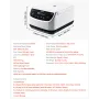Centrifugemaskine, 100-2100xg RCF elektrisk