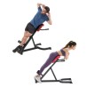 Romersk formand Back Extension Hyperextension Bench Multifunktion Justerbar