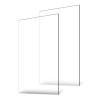 2-Pack Plexiglass Acrylic Sheets 24 x 48 In Plastic Sheets 1/8 In Thick
