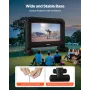 VEVOR 15 ft Inflatable Movie Screen, 600D Washable Inflatable Projection Screen with Portable Storage Bag, Easy Set Up 16:9 Movi