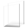 2-Pack Plexiglass Acrylic Sheets 24 x 36 Inch Plastic Sheets 1/4 In Thick