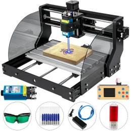 CNC 3018 Pro CNC Router 300Ã—180Ã—45 mm CNC Machine 5.5W GRBL Control Mini Laser Engraver with Offline Controller 3 Axis Laser