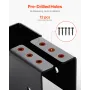 Concealed Joist Hanger, 2x4 Inch Outdoor Concealed-Flange Joist