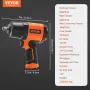 1.3 cm Air Impact Wrench, High Torque Up to 1894.6 Nm, Lightweight 2.1 kg Design Pneumatic Impact Gun with 11-PCS 1.3 cm Drive C