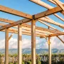 Concealed Joist Hanger, 2x4 Inch Outdoor Concealed-Flange Joist