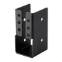 VEVOR Concealed Joist Hanger, 2x4 Inch Outdoor Concealed-Flange Joist Bracket with Screws, Steel Light Joist Hangers for 1.93 x 